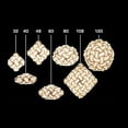 thumbnail image 3 of Luces de rompecabezas autoensambladas DIY IQ Lamp Shade Toy para decoración de habitaciones (blanco, L-12 pulgadas) Adepaton SNFLD402, 3 of 6