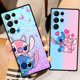 thumbnail image 5 of Disney Stitch Angel Love For Samsung Galaxy S23 S22 S21 S20 FE S10 S9 S10E S8 Plus Ultra Lite 5G Black Phone Case, 5 of 5