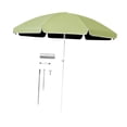 thumbnail image 2 of Sombrilla de patio, sombrilla de playa de 6.8 pies, premium, resistente, fácil de transportar, toldo para picnic al aire libre para deportes, juegos verde, 2 of 8