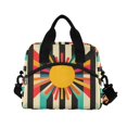 thumbnail image 6 of FORMRS Reusable Lunch Bag for Work School Leakproof Insulated Cooler with Adjustable Shoulder Strap, Geometric Sun, 6 of 6