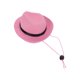 thumbnail image 3 of M Buder Sombrero Vaquero para Mascotas Lindo y Divertido Disfraz Occidental Ajustable para Gatos y Perros Pequeños Ideal para Fiestas Cumpleaños y Uso Diario Color Rosa y Material Transpirable, 3 of 9