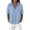 Light Blue——Back to Shool Outfits for Women, variant on Womens Cotton Linen Tops Short Sleeve Button Down Shirts Casual Lapel Gauze Blouses for Travel Navy 2XL