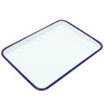 thumbnail image 5 of Enamel Bake Pan Enamel Baking Roasting Pan Tray Rectangular Serving Dish Pie Baking Pan, 5 of 5