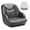 502-Charcoal/Black, variant on NORTHCAPTAIN P3 Pontoon Boat Seat Captain Bucket Seat with Boat Seat Cover,White/Grey/Pacific Blue