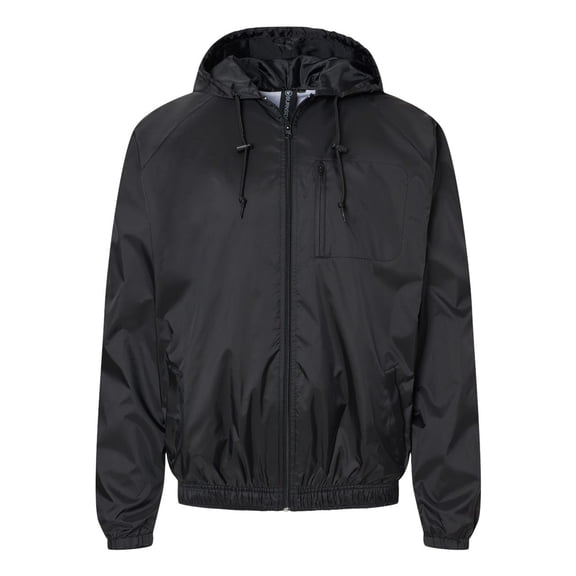 Men's Nylon Hooded Coaches Jacket
