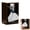Black, variant on Elegant Wood Ballerina Skirt Napkin Dispenser - Creative Flying Skirt TissueBox - Ballet Girl Tissue Box - Novelty Tissue Cover Holder Desktop Organizer for Bedroom - Desk - Living Room - Shape A