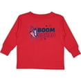 thumbnail image 3 of Inktastic 4th of July Boom Squad Blue and Red Fireworks Boys or Girls Long Sleeve Toddler T-Shirt, 3 of 5