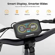 Adults Electric Scooter with 10''off-Road Tire, 2912W Peak Dual Motor, 40 MPH Top Speed, 71 Miles Max Range, 297 Lbs Max Load, IP54, Folding E-scooter with LED