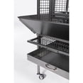 thumbnail image 2 of Prevue Pet Products Small Dome Top Bird Cage - Black 34511, 2 of 19