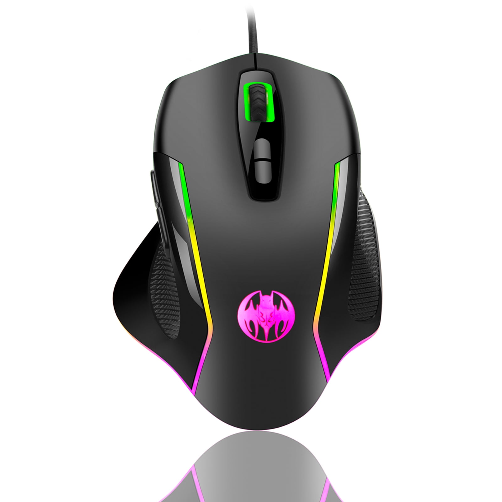 RGB Wired Gaming Mouse RGB Spectrum Backlight Ergonomic Mouse ...