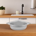 thumbnail image 4 of MOVTOTOP 1 Set RV Stainless Steel Wall Mounted Single Bowl Drop In Sink for Camper Vegetable Washing Basin Corner Installation, 4 of 8