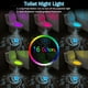 thumbnail image 3 of Lámpara de baño VEEKI LED con sensor de movimiento, 16 colores, con Star Proj., 3 of 7