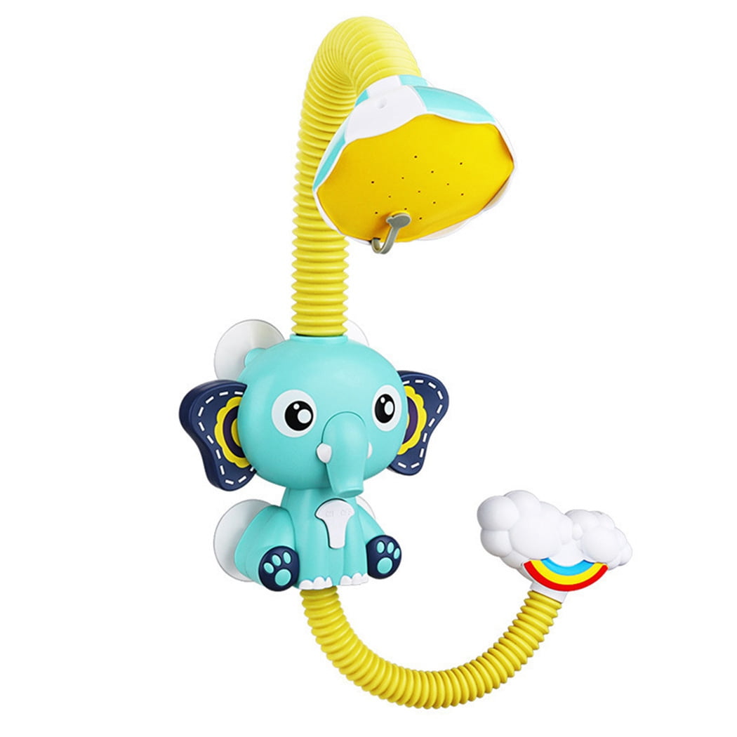 Kids Bath Toy Electric Lovely Elephant Bathtub Toy Bath Shower Head