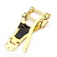 thumbnail image 4 of Guitarra Tremolo Vibrato Bridge Taiiece Hollowbody para Archtop Guitar Dorado Sunnimix Puente de vibrato trémolo, 4 of 8