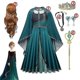 thumbnail image 2 of Vestido de princesa para niñas: vestido de fiesta de malla con lentejuelas para cosplay como Elsa o Anna, 2 of 4