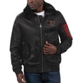 thumbnail image 4 of Men's Starter x Ty Mopkins Black Houston Astros Black History Month Satin Full-Zip Jacket, 4 of 6