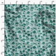 thumbnail image 2 of Soimoi Florals Printed, Poly Canvas Fabric, Decor Sewing Fabric by The Yard 56 Inch Wide,Decorative Fabric for Curtains Tote Bags, Dark Green, 2 of 6