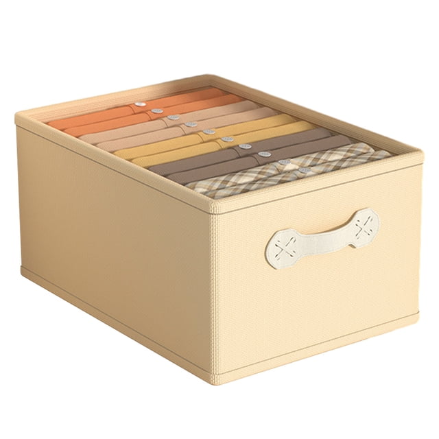 Storage Bins With Lids Wardrobe Clothes Organizer Set - Includes Folded Clothes Organizer And Drawer Organizer For Easy Storage And Organization Of Clothes, Underwear, And Socks