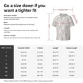 thumbnail image 5 of Fotbe Rabbit And Heart Camisa Estampada de Manga Corta para Hombre, Casual de Verano, Estilo Playero, Sin Arrugas-Medium, 5 of 5