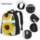 thumbnail image 3 of Fotbe Sunflowers Set Escolar 3 en 1 para Niños - Mochila Duradera con Lonchera Aislante y Estuche para Lápices - Mochila Escolar para Niños y Niñas, 3 of 7