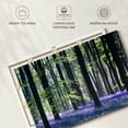 thumbnail image 6 of Elephant Stock Bluebell Vision Wall Art - Horizontal Canvas Wall Art - Living Room Wall Decor - Nature Canvas - Purple And Gray Decor By Doug Chinnery - 36" x 24", 6 of 8