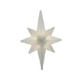 thumbnail image 1 of Brite Star 14.5" Warm White Winter Frost LED Bethlehem Star Christmas Tree Topper - Clear Lights, 1 of 3