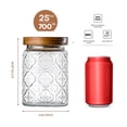 thumbnail image 2 of Frasco de vidrio Adodeen para almacenamiento de alimentos 710 mL con tapa hermética, 2 of 7