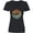 AB-Black, variant on Inktastic Cycling Vintage Bicycle for Cyclist Women's V-Neck T-Shirt