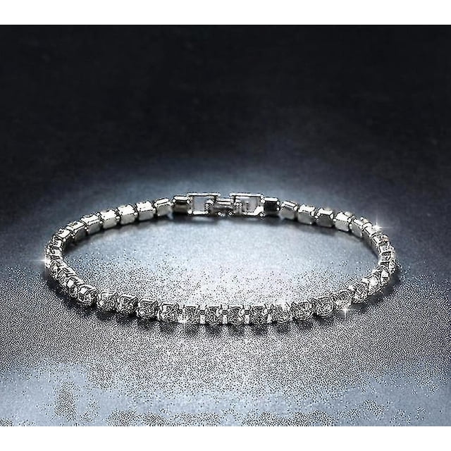 Bracelets Jonc Tennis pour Femmes en Argent Sterling 925