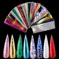 thumbnail image 3 of Juego de láminas para decoración de uñas HUOGUO Shinning Mixed Beauty, 24 rollos, 3 of 4