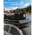 thumbnail image 1 of AKDSteel  Roof Rack Cargo Basket with Extension, Heavy-Duty 200 lb Capacity Rooftop Luggage Carrier for SUVs & Trucks, 1 of 8