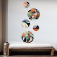thumbnail image 3 of Designart "Boho Pastels A Pastel Artwork I" Minimalism Metal Wall Art Set of 5 Piece, 3 of 5