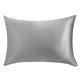 thumbnail image 1 of Funda de almohada de diseño simple Home Dorm Apartment Hotel Funda de almohada Funda de almohada de cama de color sólido, Gris plateado Kearding HA000545-03B, 1 of 7