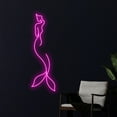 thumbnail image 2 of Handmadetneonsign Mermaid Neon Sign, Mermaid Girl Led Sign, Mermaid Lady Neon Light, Mermaid Woman, 2 of 5