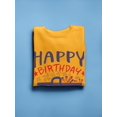 thumbnail image 3 of Happy Birthday America! Sweatshirt Women -Image by Shutterstock, Female Medium, 3 of 4