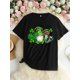 thumbnail image 2 of St. Patrick's Day Printed Short Sleeve Round Neck T-Shirt, 2 of 6