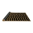 thumbnail image 2 of Ahgly Company Indoor Rectangle Abstract Brown Modern Area Rugs, 5' x 7', 2 of 4