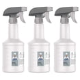 thumbnail image 1 of MR. SIGA 16 oz Empty Heavy Duty Reusable Plastic Spray Bottles for Cleaning Solutions, 3 Pack, 1 of 8