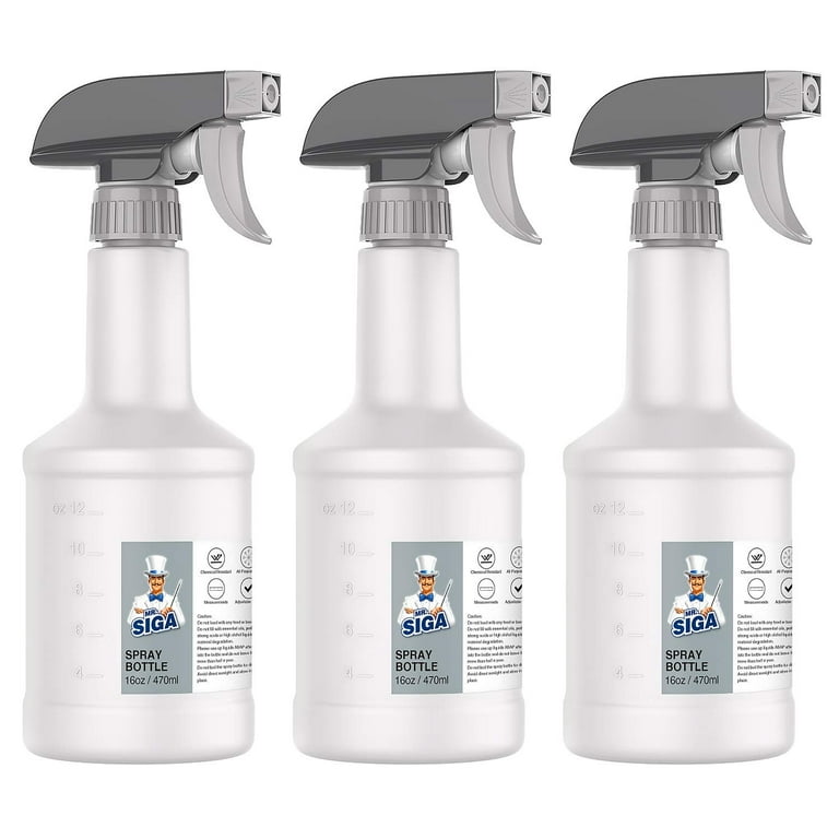MR.SIGA 16 oz Heavy-Duty Spray Bottles, 3-Pack photo 1
