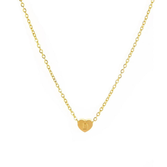Xihbxyly Collar con Letras, Colgante de Aleación de Moda, Joyería para Uso Diario, Longitud de Cadena de 45+10 Cm, Regalo Perfecto para Mujeres, Maestras, Abuelas, Estilo Versátil, Accesorio Elegante
