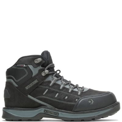 

Wolverine Edge LX EPX Waterproof CarbonMAX Work Boot Men Black/Grey