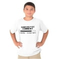 thumbnail image 4 of Funny Sarcastic Comment Loading Joke Crewneck T Shirts Boy Girl Teen Brisco Brands X, 4 of 6