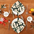 thumbnail image 4 of Napkin Satin Napkin 20*20Inchx6 Kitchen Towel Dinner Plate Towel Decorative Towel Napkin Tea Towel Suitable For Kitchen Table Dark Green Briar, 4 of 8
