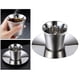 thumbnail image 5 of Taza de Café de Doble Ped con Aislamiento Térmico Vaso de Taza de Té de Acero Inoxidable pa án, Cóctel, Cerveza placa Soledad Taza de café doble de pared, 5 of 10