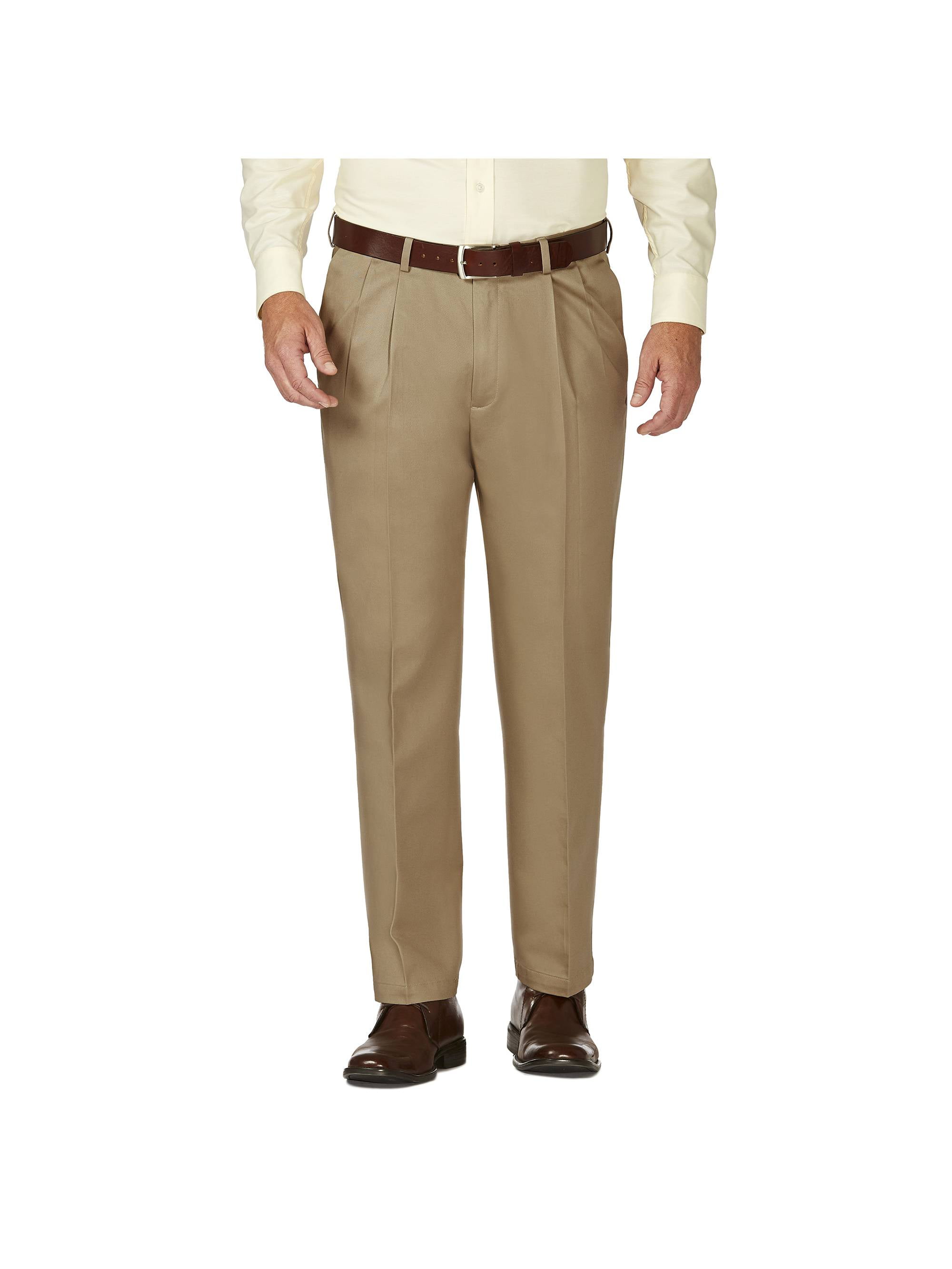 haggar work to weekend pleated