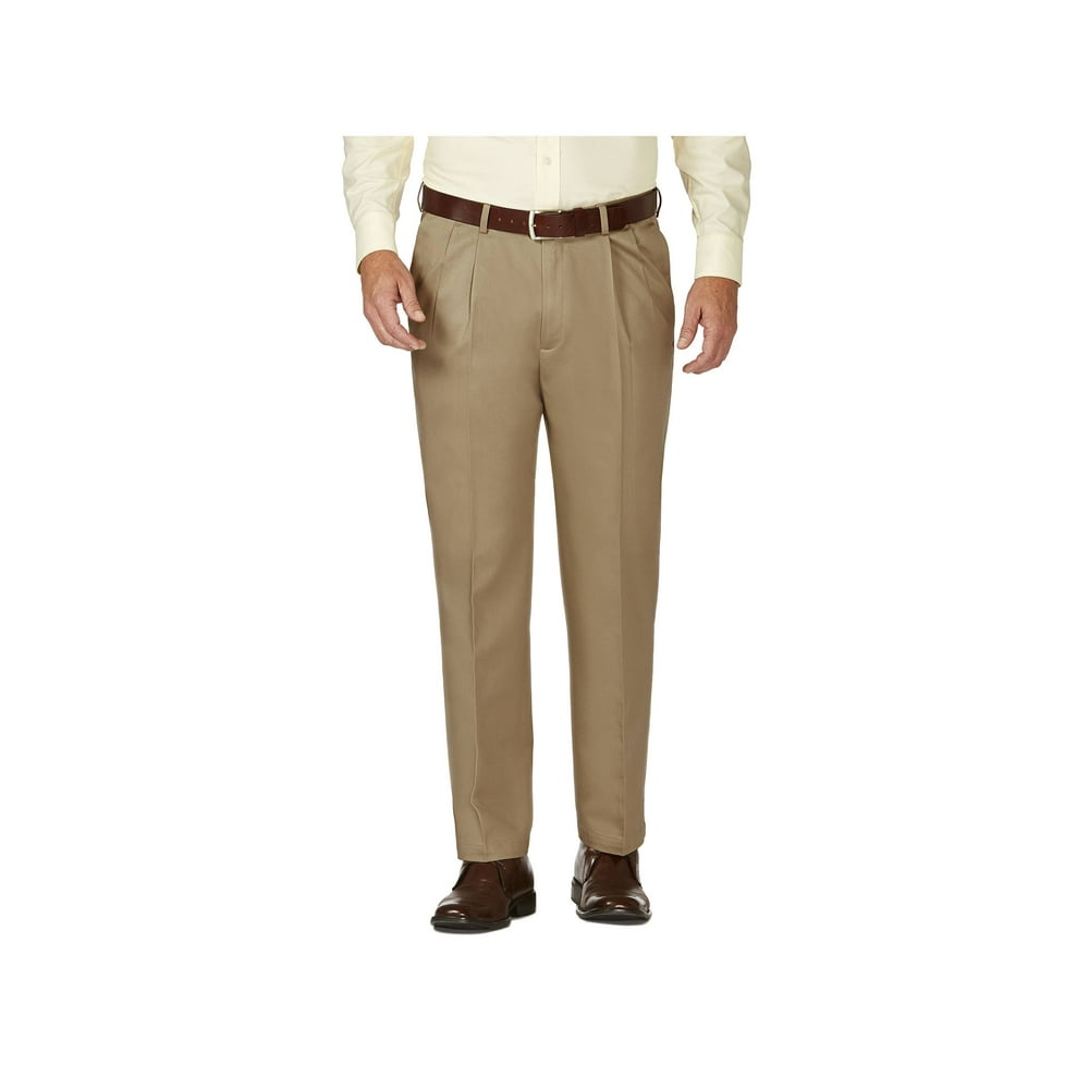 haggar work to weekend flat front pants