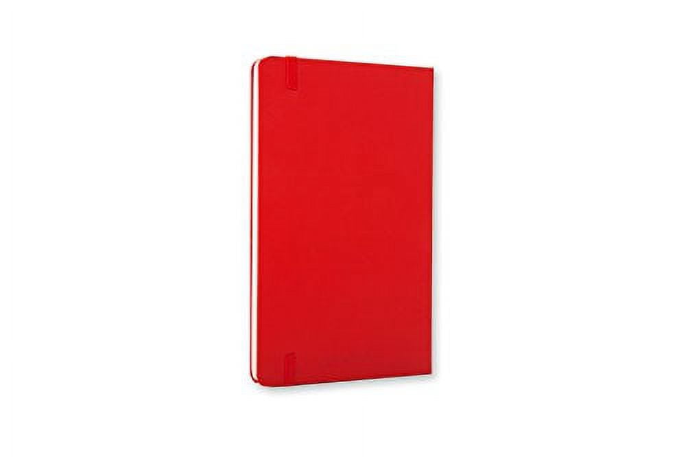 Moleskine Classic Notebook, Pocket, Plain, Red, Hard Cover (3.5 x 5.5)