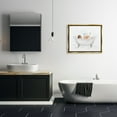 thumbnail image 3 of Stupell Industries Cowgirl in Bathtub Typography Painting Gold Floater Framed Canvas Art Print Wall Art, 31 x 25, 3 of 10