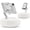 White, variant on Tablet Stand Pillow, Compatible with 4.7"-13" Phone/Tablet, iPad, iPhone, Samsung, Google, Kindle, 360 ° Adjustable Phone Holder for Bed with Soft Plush Fabric, and Detachable