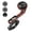 Black & Red, variant on Suodoka Adjustable Bicycle Computer Mount Out Front Bike Handlebar Mount Holder with Camera Adapter & Light Holder for Mountain Road Bikes - Black & Red